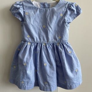 Ralph Lauren (9M) dress with flowers.
